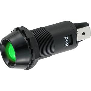 trucomponents TRU COMPONENTS 1587949 LED-signaallamp Groen 12 V/DC TC-R9-106L-01, GREEN