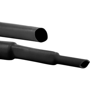 hongshang ART002311 Krimpkous zonder lijm Zwart 12 mm Krimpverhouding: 3:1 per meter
