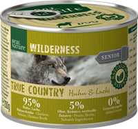 REAL NATURE WILDERNESS Senior Huhn und Lachs 6 x 200g