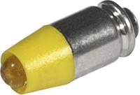 CML LED-Signalleuchte T1 3/4 MG Gelb 12 V/DC, 12 V/AC 280 mcd 1512525UY3