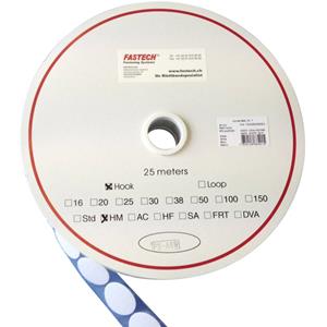 FASTECH Klettpunkt zum Aufkleben Hotmelt Haftteil (Ø) 35mm Weiß