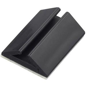 trucomponents Kabelhalter Bündel-Ø-Bereich 2.50 bis 3.50mm Schwarz