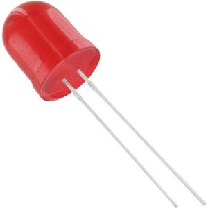 trucomponents TRU COMPONENTS 1577510 Bedrade LED Rood Rond 10 mm 325 mcd 50 ° 20 mA