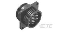 teconnectivity Rundstecker Flanschstecker, Kontakte gerade Serie (Rundsteckverbinder): C