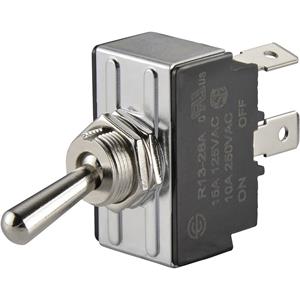 trucomponents TRU COMPONENTS 1587826 TC-R13-28C-01 Tuimelschakelaar 250 V/AC 10 A 1x aan/aan Continu 1 stuk(s)