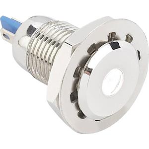 trucomponents TRU COMPONENTS 149498 LED-signaallamp Wit 24 V/DC, 24 V/AC GQ12F-D/G/24V/N