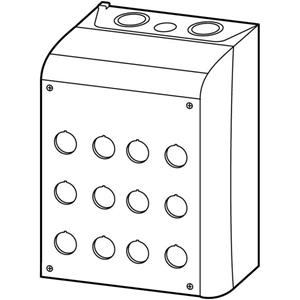 Eaton M22-I12 Aufbaugehäuse (L x B x H) 125 x 160 x 240mm 1St.