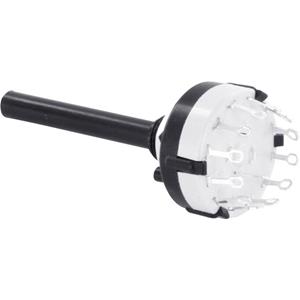 trucomponents TRU COMPONENTS TC-DS4X3P Draaischakelaar 0.35 A Schakelposities 3 3 x 30 ° 1 stuk(s)