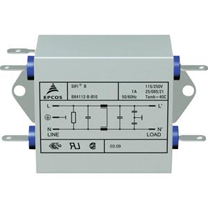 TDK B84112BB120 B84112BB120 Ontstoringsfilter Vlamvertragend 250 V/AC 20 A 1.8 mH (l x b x h) 84 x 125 x 38.1 mm 1 stuk(s)