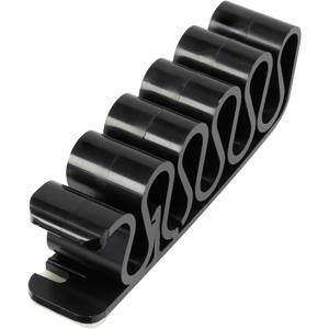 trucomponents Kabelclip selbstklebend Bündel-Ø-Bereich 8mm (max) Schwarz