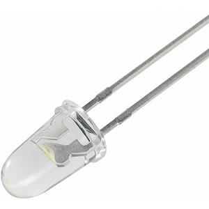 yoldal YZ-WS5S20N Bedrade LED Sunny white Rond 5 mm 16200 mcd 20 ° 20 mA 3.2 V