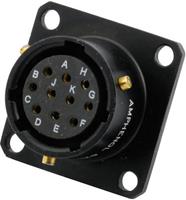 amphenol Rundstecker Buchse, Einbau Serie (Rundsteckverbinder): 62IN Gesamtpolza