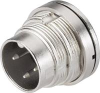 Binder Rundstecker Stecker, Einbau Serie (Rundsteckverbinder): 723 Gesamtpolzahl: 4