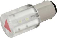 CML 18560350 LED-signaallamp Rood BA15d 24 V/DC, 24 V/AC 1300 mcd