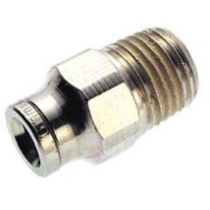 norgren Rechte koppeling 101251238 Schroefdraad (buiten): R3/8 Buis-Ø: 12 mm 1 stuk(s)