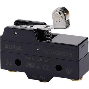 trucomponents Mikroschalter 250 V/AC 15A 1 x Ein/(Ein) XZ-15GW22-B tastend 1St.