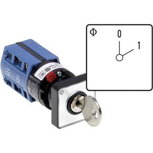 kraus&naimer Kraus & Naimer CG4.A200.*FS2.DE21 Lastscheidingsschakelaar 10 A 1 x 60 ° Grijs, Zwart 1 stuk(s)