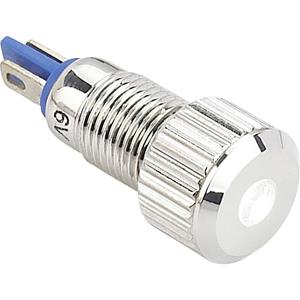 trucomponents TRU COMPONENTS LED-signaallamp Wit 24 V/DC, 24 V/AC GQ8F-D/W/24V/N