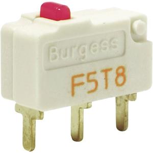 burgess Microschakelaar F5T8UL 250 V/AC 5 A 1x aan/(aan) IP40 Moment 1 stuk(s)