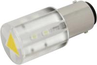 CML LED-signaallamp BA15d Geel 230 V/AC 100 mcd 18561232