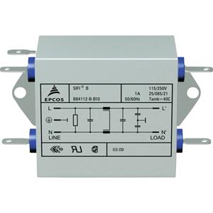 epcos TDK Entstörfilter 250 V/AC 6A 3.3 mH (L x B x H) 105 x 84 x 38.1mm 1St.