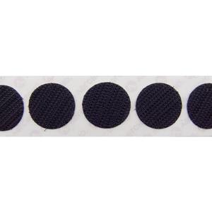 VELCRO E28801933011425 Klittenband punten Om vast te plakken Haakdeel (Ø) 19 mm Zwart 1120 stuk(s)