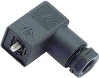 Binder MagnetventilsteckverBauform C Serie 235 Schwarz Pole:2+PE Inhalt: 1St.