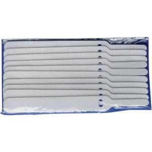 trucomponents TRU COMPONENTS 800-010-Bag Klittenband kabelbinders Om te bundelen Haak- en lusdeel Wit 10 stuk(s)