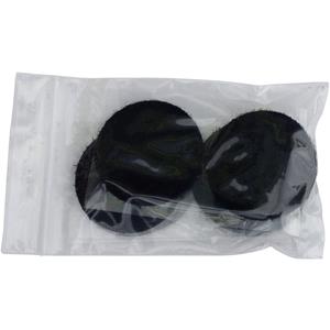 trucomponents TRU COMPONENTS 684-330-Bag Klittenband punten Om vast te plakken Haak- en lusdeel (Ø) 47 mm Zwart 4 paar