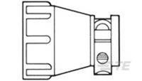 teconnectivity Rundstecker Kabelklemme Serie (Rundsteckverbinder): CPC 1St.