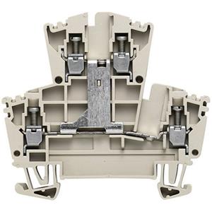 2-rijige aansluitblokken - WDK Weidmüller WDK 2.5V 1022300000-1 Grijs 1 stuk(s)