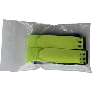 trucomponents TRU COMPONENTS 693-656-Bag Klittenband Met riem Haak- en lusdeel (l x b) 400 mm x 20 mm Zwart, Geel 2 stuk(s)