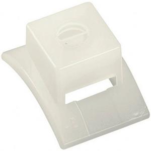 hellermanntyton LKC-N66-NA-C1 Befestigungssockel schraubbar Transparent