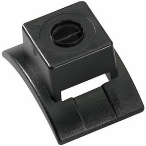 hellermanntyton LKC-N66-BK-C1 Befestigungssockel schraubbar Schwarz