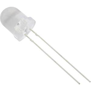 trucomponents TRU Components 1577404 LED bedrahtet Rot Rund 8mm 3500 mcd 25° 20mA