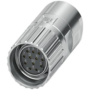 phoenixcontact Phoenix Contact M23-12S2N8A80DU 1069313 Signaalconnector M23 - Serie RF 1 stuk(s)