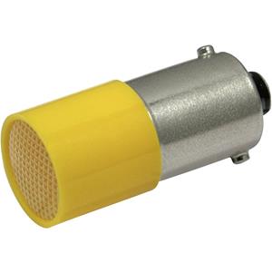 cml LED-signaallamp BA9s Geel 110 V/DC, 110 V/AC 0.4 lm 18824122