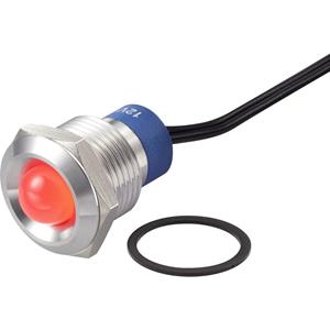 trucomponents TRU COMPONENTS LED-lamp Rood 12 V