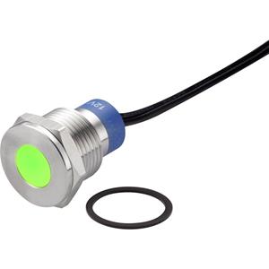 trucomponents TRU COMPONENTS TC-7495244 LED-lamp Groen 12 V
