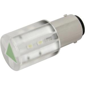 CML LED-Signalleuchte BA15D Grün 230 V/AC 280 mcd 18561231