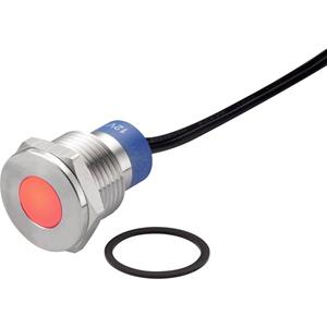 trucomponents TRU COMPONENTS LED-lamp Rood 12 V