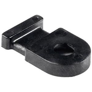 hellermanntyton MB2-PA66-BK Befestigungssockel schraubbar, nieten Schwarz