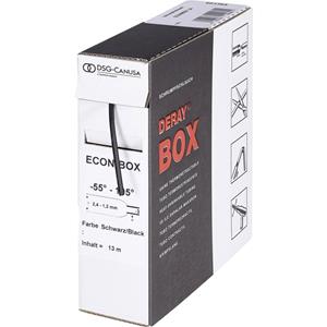 dsgcanusa DSG Canusa 8610254702 Krimpkous zonder lijm Grijs 25.40 mm 12.70 mm Krimpverhouding:2:1 3 m