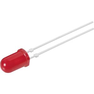 Vishay TLLR 5400 LED bedrahtet Rot Rund 5mm 1.2 mcd 25° 2mA 1.9V