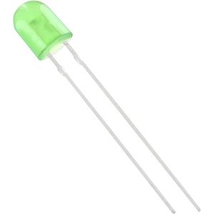 trucomponents TRU COMPONENTS 1577495 Bedrade LED Groen Ovaal 5 mm 1750 mcd 110 °, 50 ° 20 mA