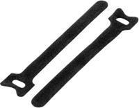 trucomponents TC-MGT-150MBK203 Klettkabelbinder zum Bündeln Haft- und Flauschteil (L x B) 150mm x