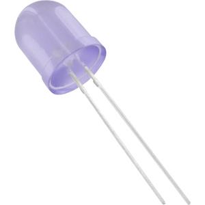 trucomponents TRU COMPONENTS 1577365 Bedrade LED Blauw Rond 10 mm 1750 mcd 50 ° 20 mA