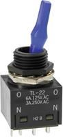 nkkswitches NKK Switches TL22SCAG015C Kippschalter 250 V/AC 3A 2 x Ein/Ein rastend 1St.