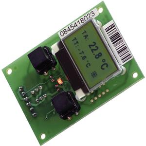 quickcool QC-PC-D Display voor peltier-controller (l x b x h) 50 x 68 x 24 mm