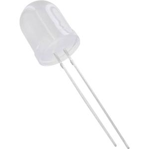 trucomponents TRU COMPONENTS 1577414 Bedrade LED Wit Rond 10 mm 3250 mcd 50 ° 20 mA